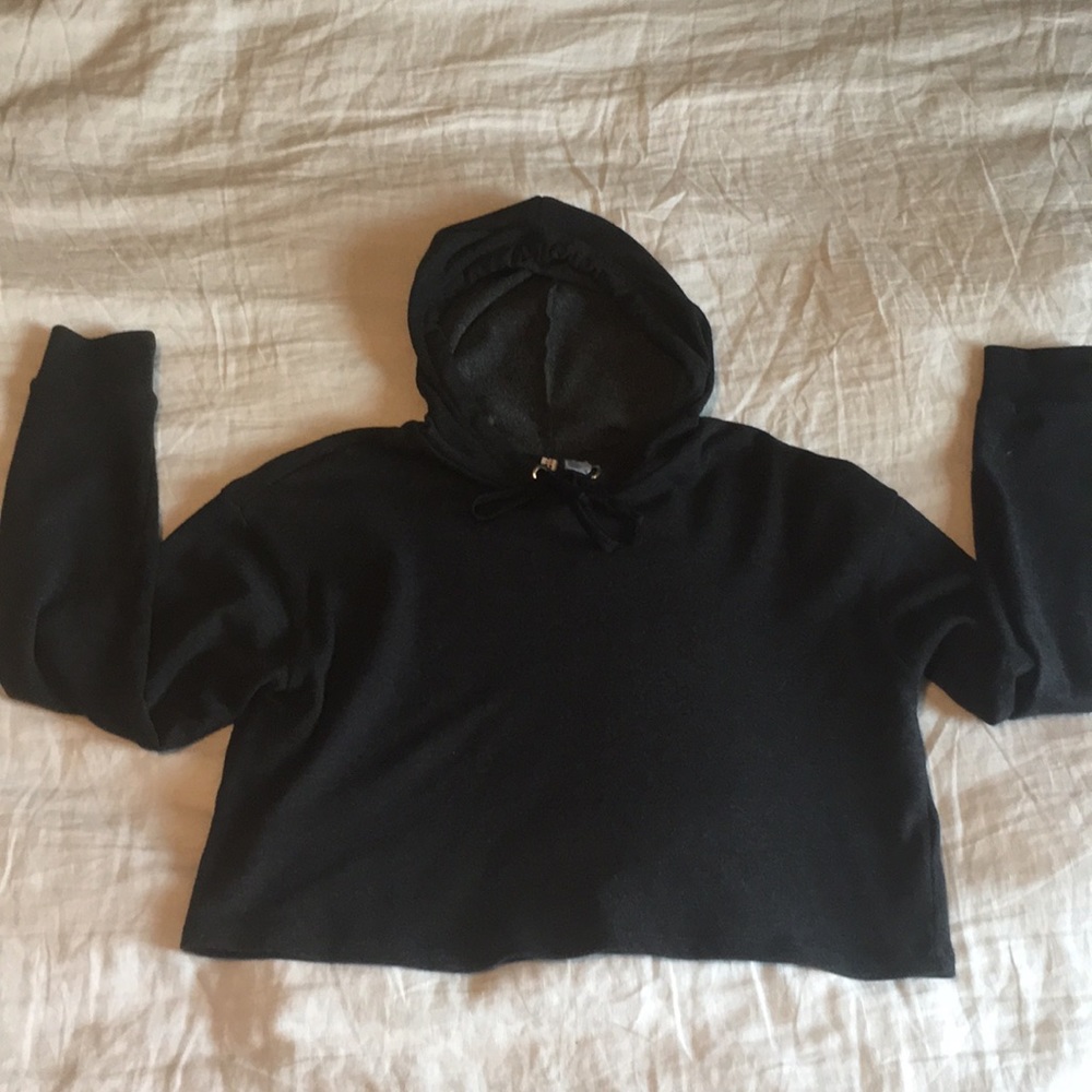 💐 H&M CROPPED HOODIE SZ M